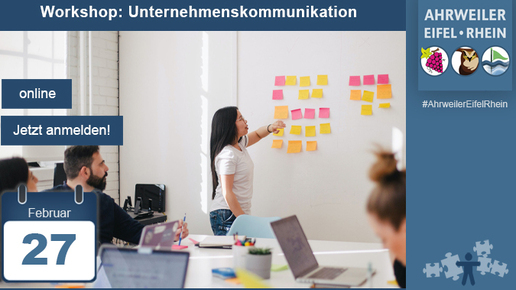 Workshop "Trends in der Unternehmenskommunikation" am 27.02.2023. Jetzt anmelden!