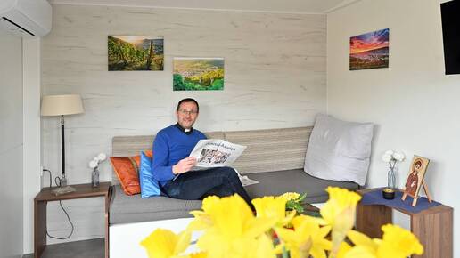 Im Gespräch: Pfarrer Jörg Meyrer: Ein Pfarrer zieht ins Tiny-House