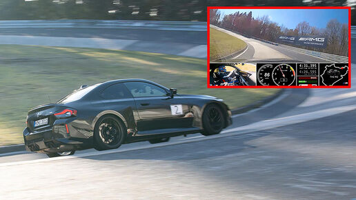 Neuer Kompaktklassen-Bestwert auf dem Nürburgring: BMW M2 holt Nordschleifen-Rekord