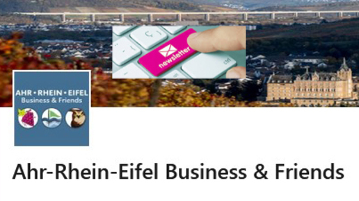 Jetzt Newsletter der Community Ahr-Rhein-Eifel Business & Friends abonnieren!
