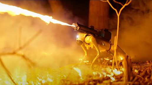 »Thermonator«: US-Firma verkauft Roboterhund mit Flammenwerfer