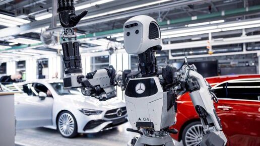 Einsatz bei BMW und Mercedes-Benz: Humanoide Roboter kommen 2025