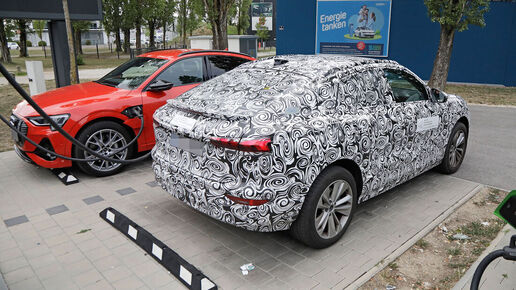 Audi Q6 E-Tron Sportback: Macan-Klon als SUV-Coupé