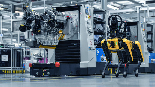 BMW-Werk Hams Hall: Robo-Dog SpOTTO überwacht Produktionsanlagen bei BMW