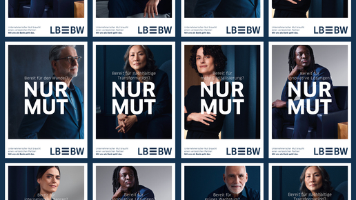 Imagekampagne von Scholz & Friends: LBBW trommelt für mehr unternehmerischen Mut