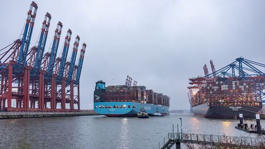 Reederei-Riese Maersk zweifelt an Zukunft des Hamburger Hafens