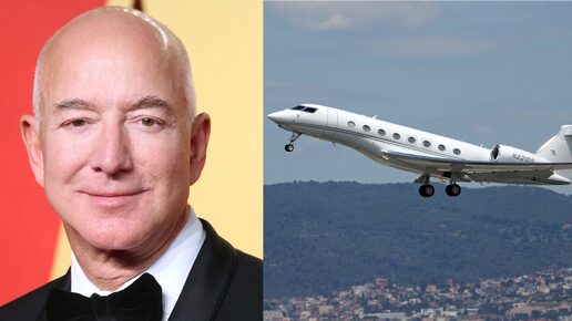 Jeff Bezos besitzt drei Privatjets im Wert von 128 Millionen Euro – und einen Hangar in Seattle