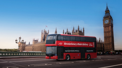 BYD will London erobern: Neuer Elektro-Doppeldeckerbus mit Rekordreichweite