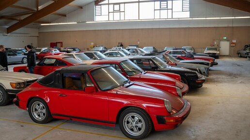 Mercedes SL, Porsche 911, Ferrari 328: Geheime Oldtimer-Sammlung in Hamburg entdeckt