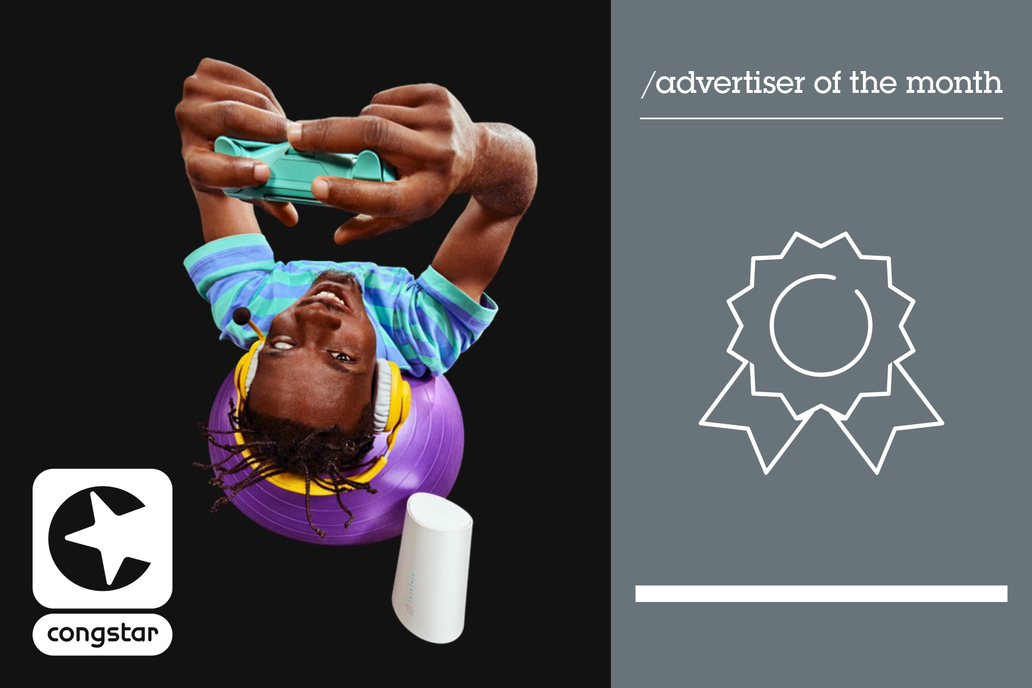 Congstar ist „Advertiser of the month“