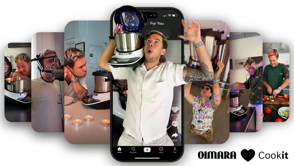 TikTok-Kampagne mit Sänger Oimara: Bosch verwandelt Mega-Hit 