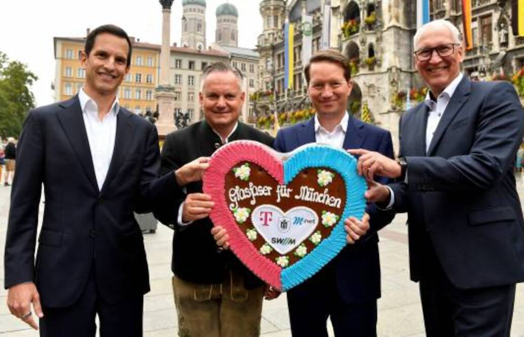 München: Wirbel um Glasfaserkooperation von Telekom, M-net und Stadtwerken