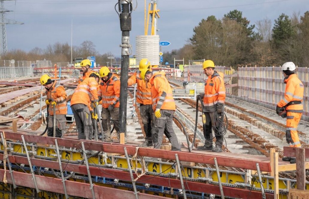 A6-Brücke mit CO₂-reduziertem Beton: Pilotprojekt mit 50 % weniger Emissionen