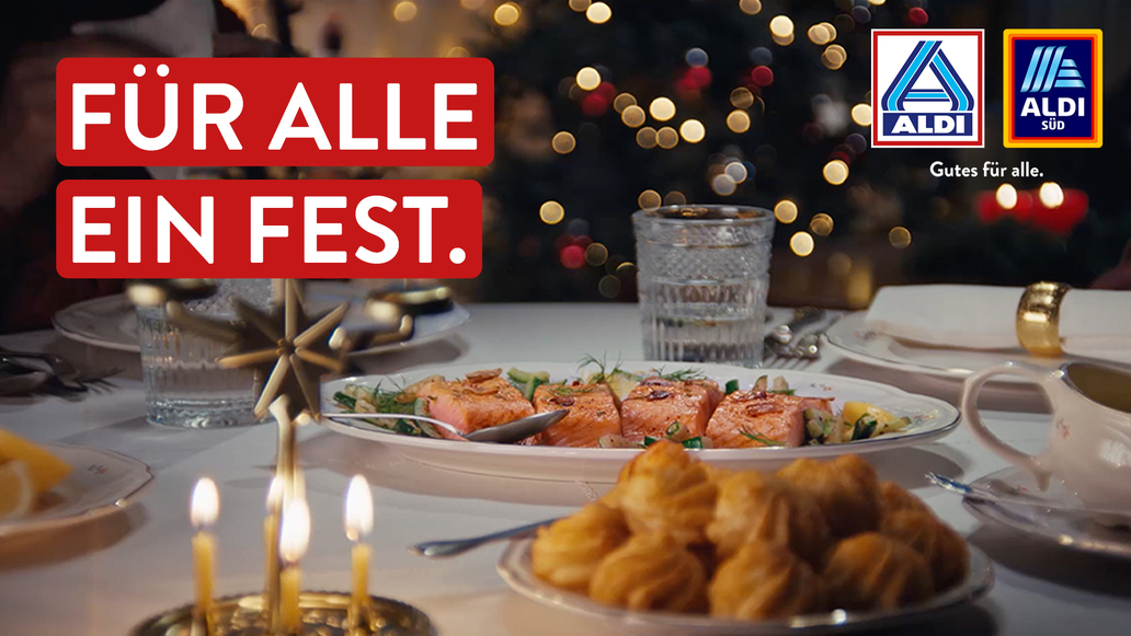 „Ein Fest für Alle“: Aldi läuft sich mit Foodporn für Weihnachten warm