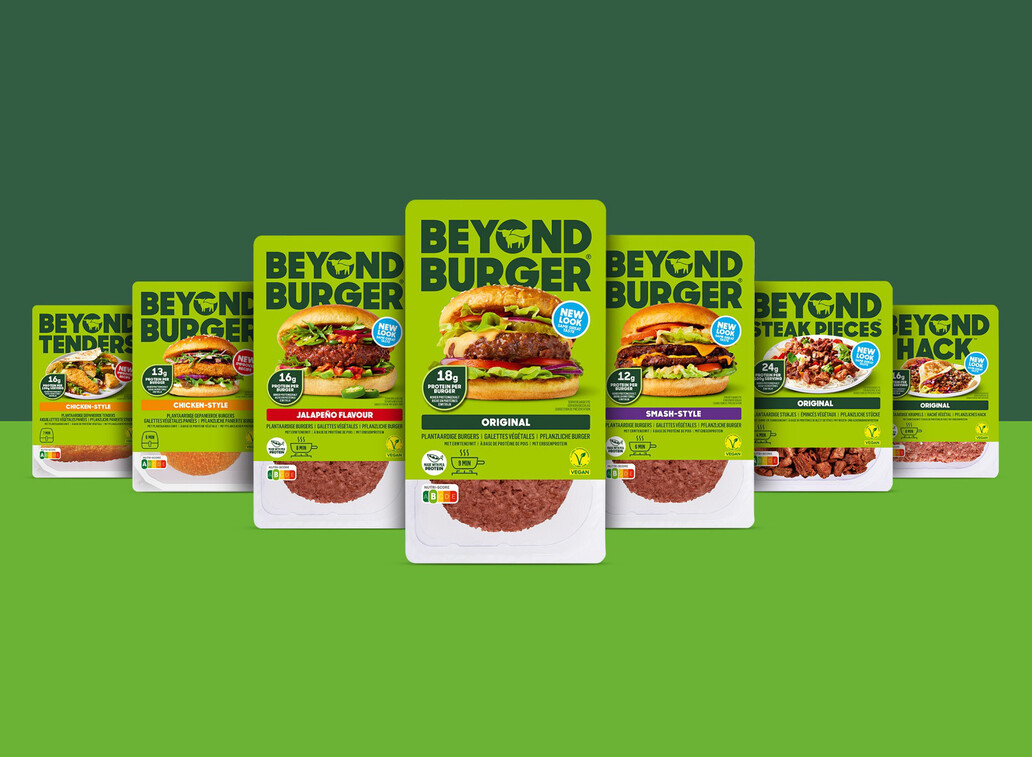 Beyond Meat mit neuem Verpackungsdesign und Logo – mehr Recycling, weniger Inhalt