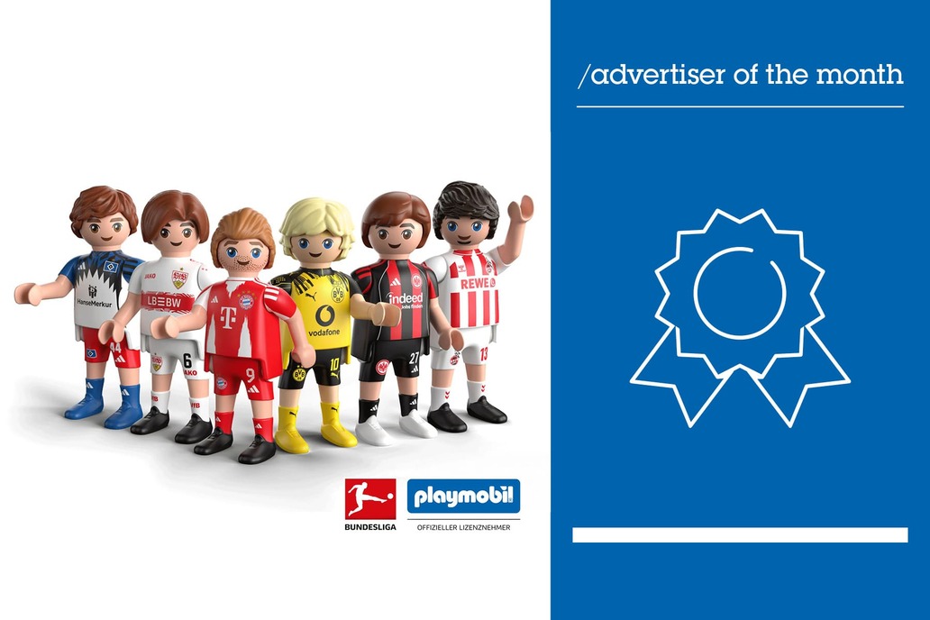 Playmobil ist „Advertiser of the Month“ – Werbewahrnehmung steigt um 6,1 Prozent im November
