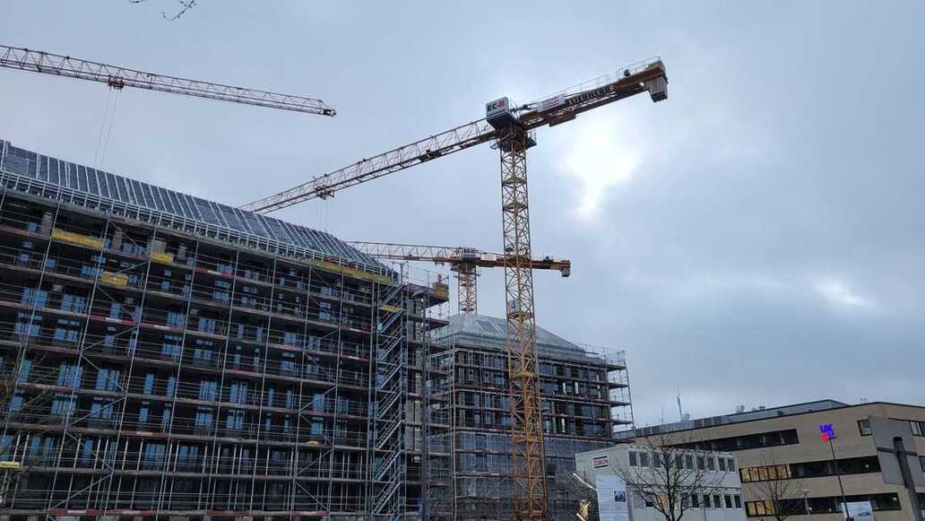 Baukonjunktur: Stimmung im Baugewerbe hellt sich auf