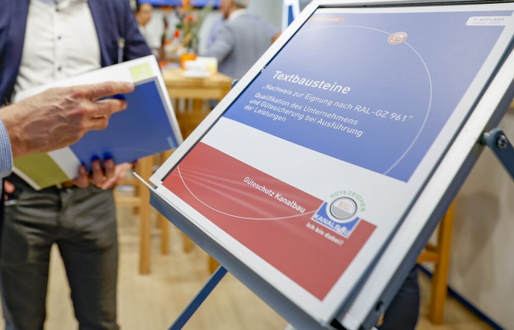 Gütesicherung RAL-GZ 961 bleibt Schlüssel für rechtssichere Vergaben im Kanalbau