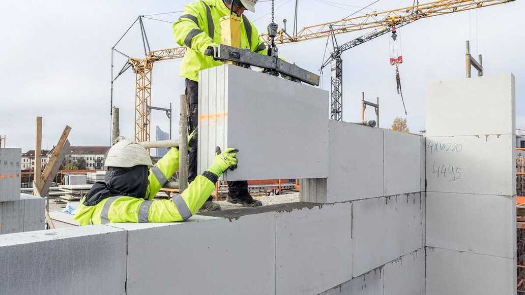 Wohnungsbaukrise: Kalksandsteinindustrie hofft auf Trendwende