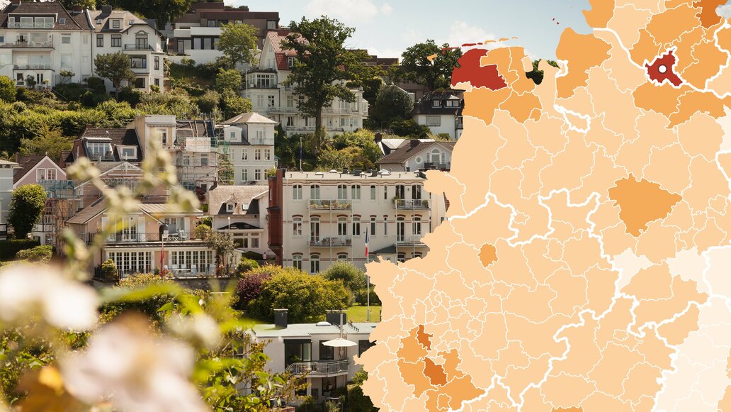 Wohnatlas: In diesen Regionen steigen Immobilienpreise bis 2035