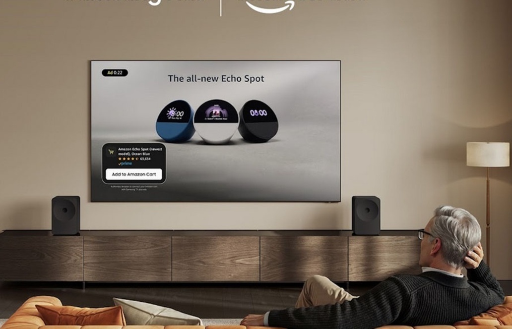 Direkt im Werbespot einkaufen: Samsung integriert interaktives Amazon-Werbeformat
