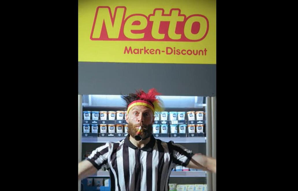 Netto macht den WM-Hit zur Werbekampagne – und trifft den Realtime-Moment