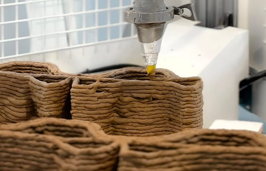 Eis-Zusatz macht Baustellenaushub zum 3D-Druck-Baustoff mit Zukunft