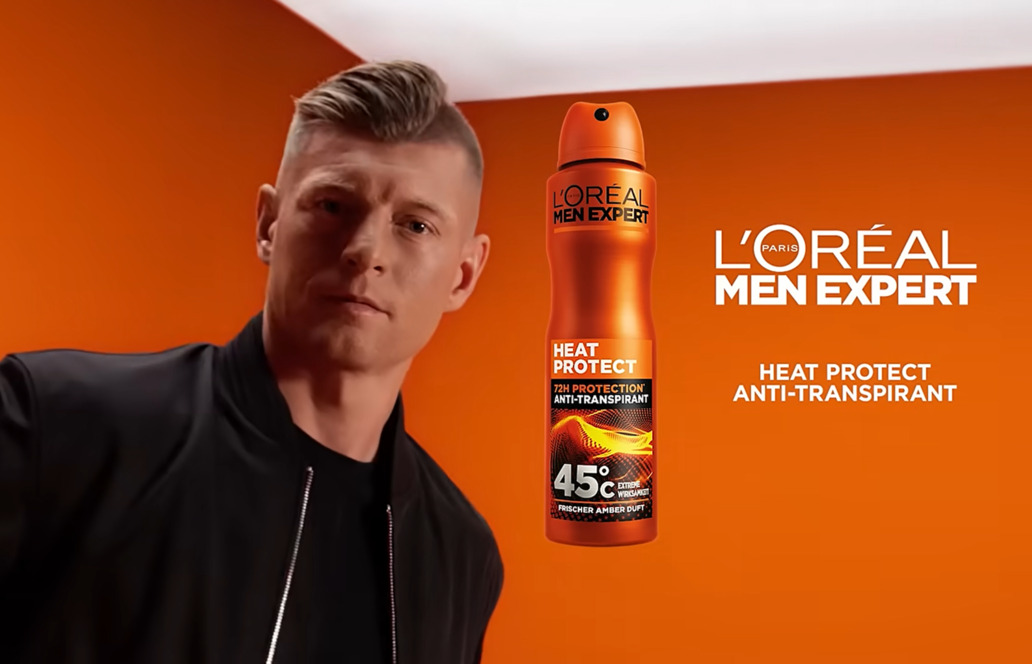 L'Oréal Men Expert startet Kampagne mit Toni Kroos für neues Anti-Transpirant