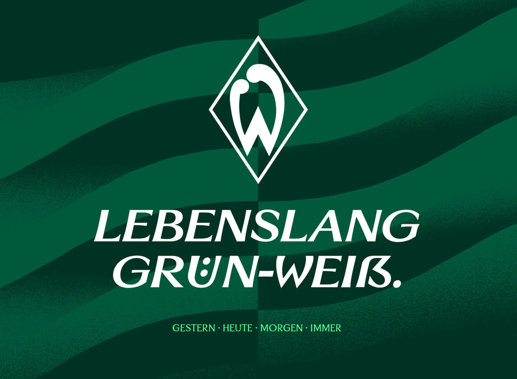 Werder Bremen präsentiert neues Markendesign zum Start der Saison 2026/27