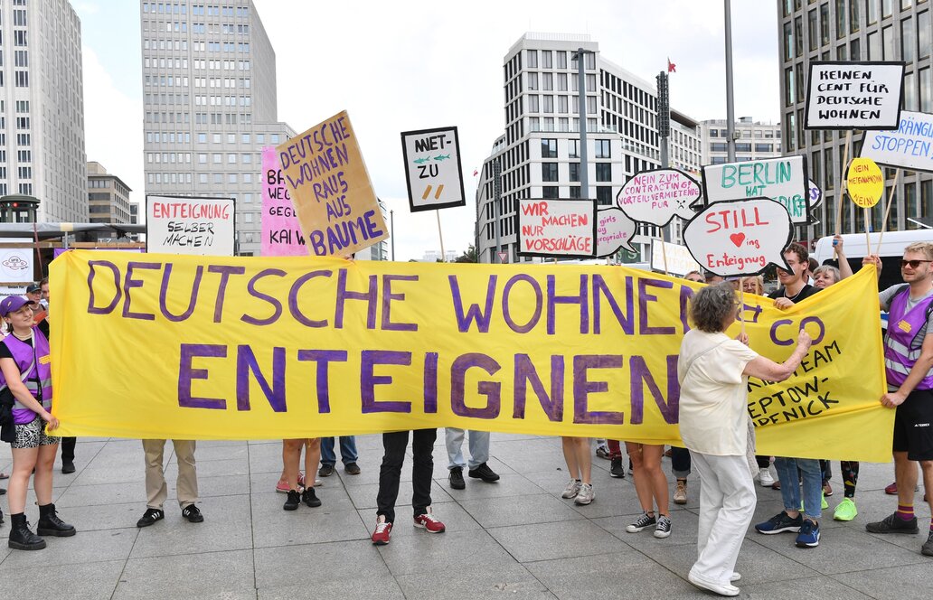 Berlin streitet erneut über die Enteignung großer Wohnungskonzerne