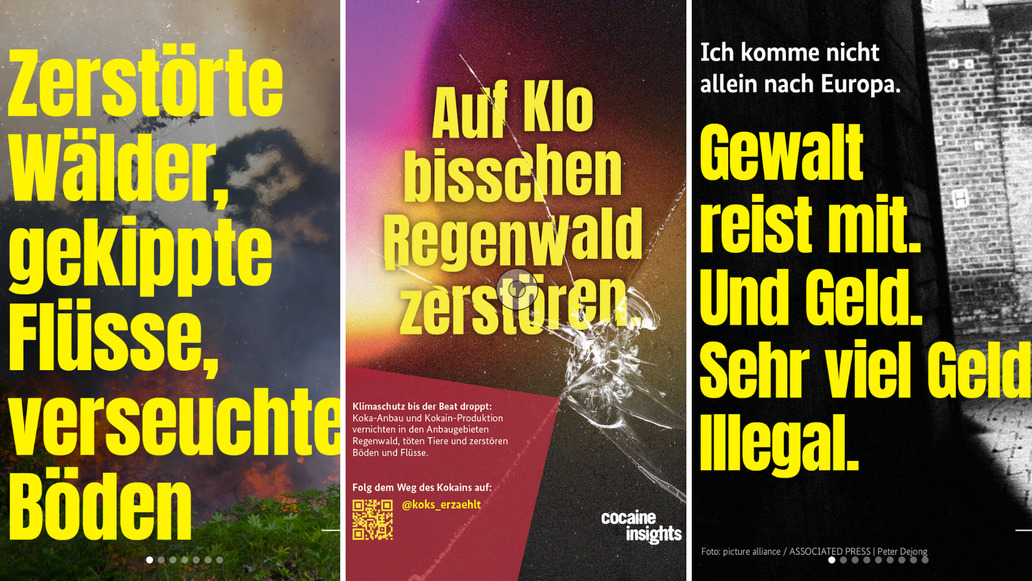Awareness-Kampagne: BMI und Familie Redlich erzählen die schmutzige Geschichte von Kokain