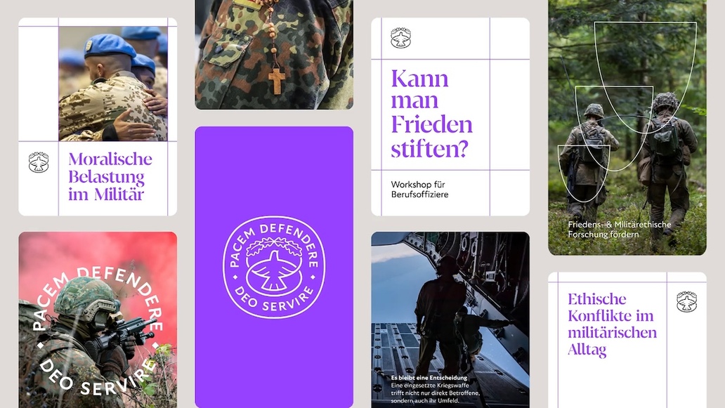 Zwischen Frieden und Militär: EIGA entwickelt neue Identity für das IFME