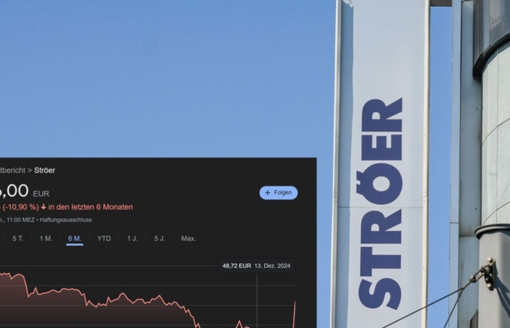 Ströer wächst im ersten Halbjahr – Digital Out of Home legt um 18,5 Prozent zu