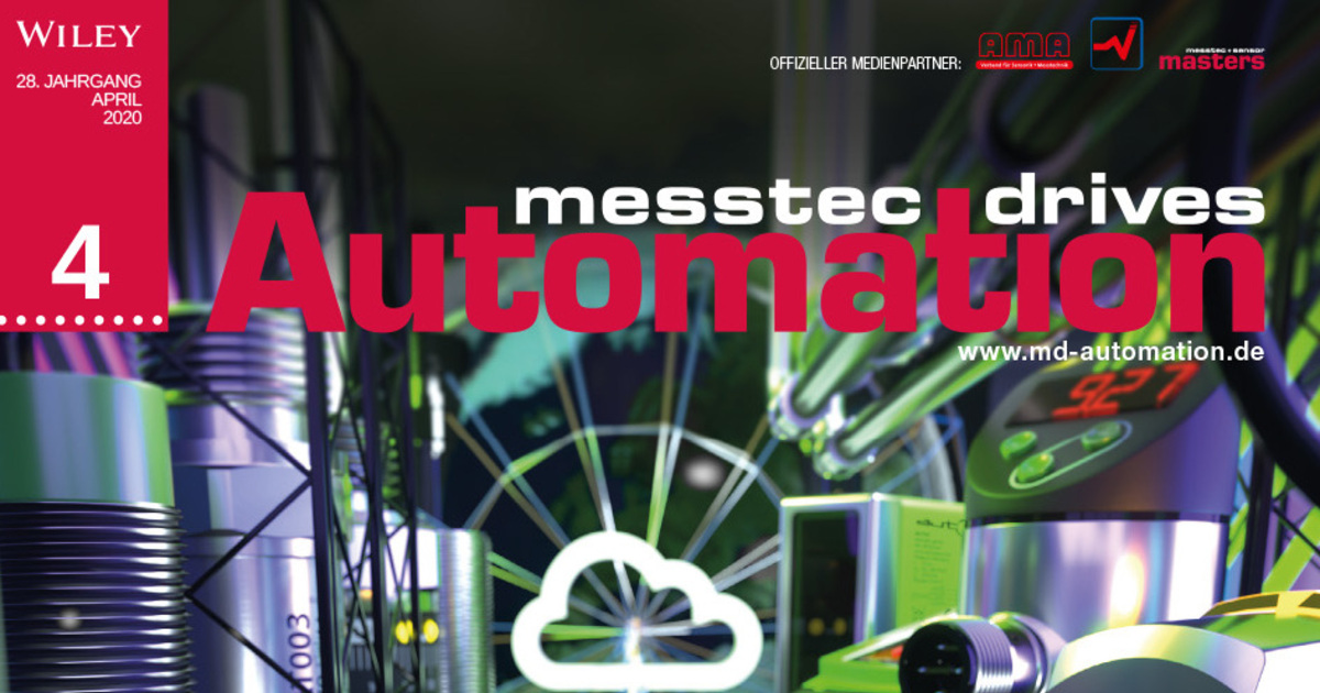 messtec drives Autmation 04/20 als EPaper