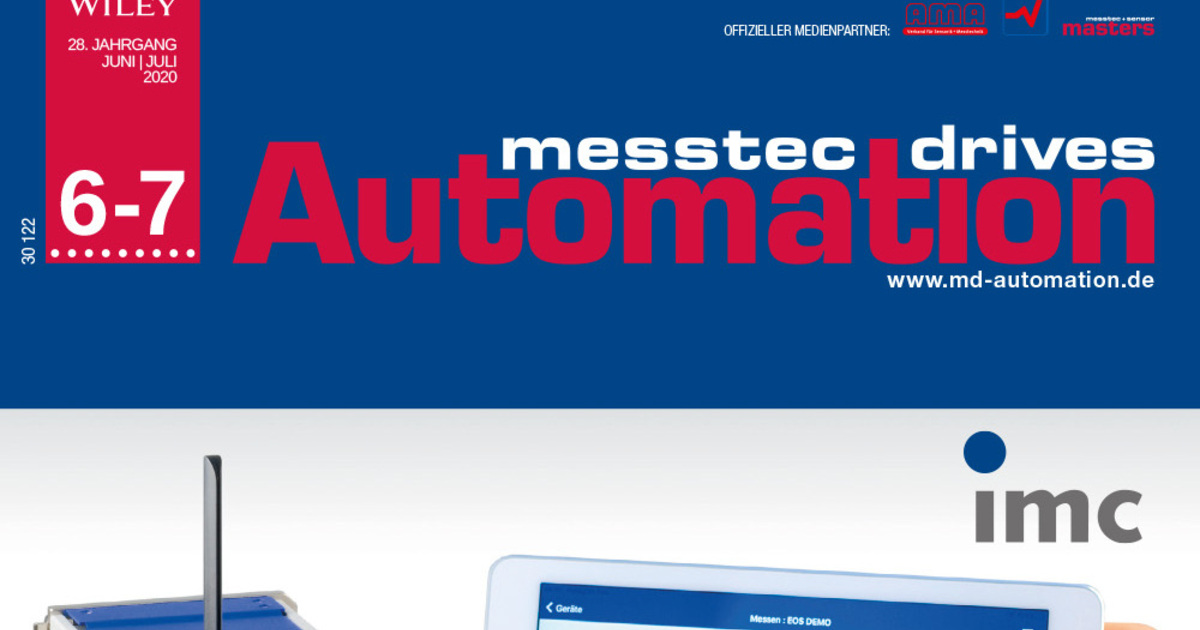 Jetzt online messtec drives Automation zur Sensor + Test