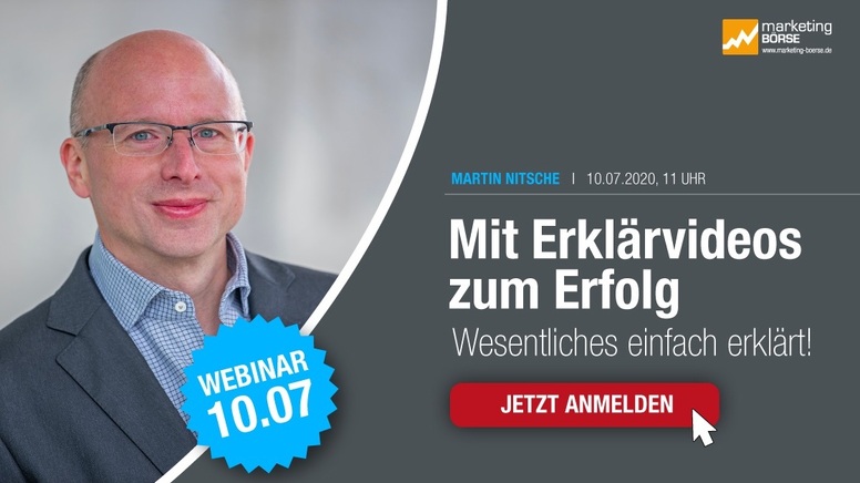 Erklärvideos: Online-Seminar Morgen Um 11 Uhr Mit Martin Nitsche Nicht ...