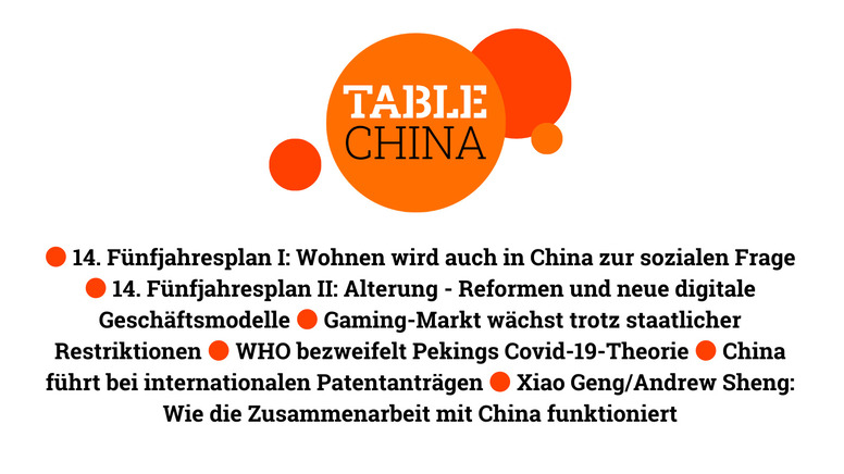 China.Table Professional Briefing, 03.03.2021