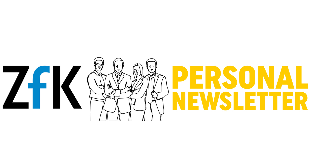 Der neue ZfKPersonalNewsletter!