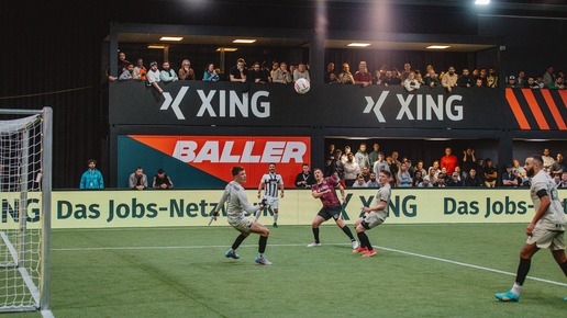 Mit XING zur Baller League: Gewinne unverkäufliche Tickets für das Fußball-Event der Extraklasse