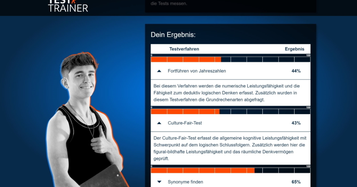 Kann Man Für Einen Online-Einstellungstest üben? Ja, Man Kann! Mit Dem ...