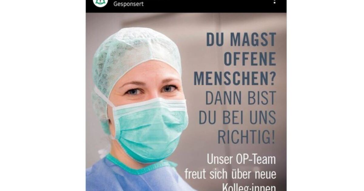 Du Magst “offene” Menschen? Komm In Unser OP Team! Ein Fundstück Und ...