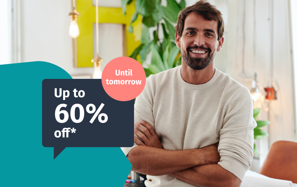 Up to 60% off