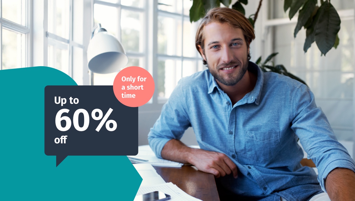 Up to 60% off